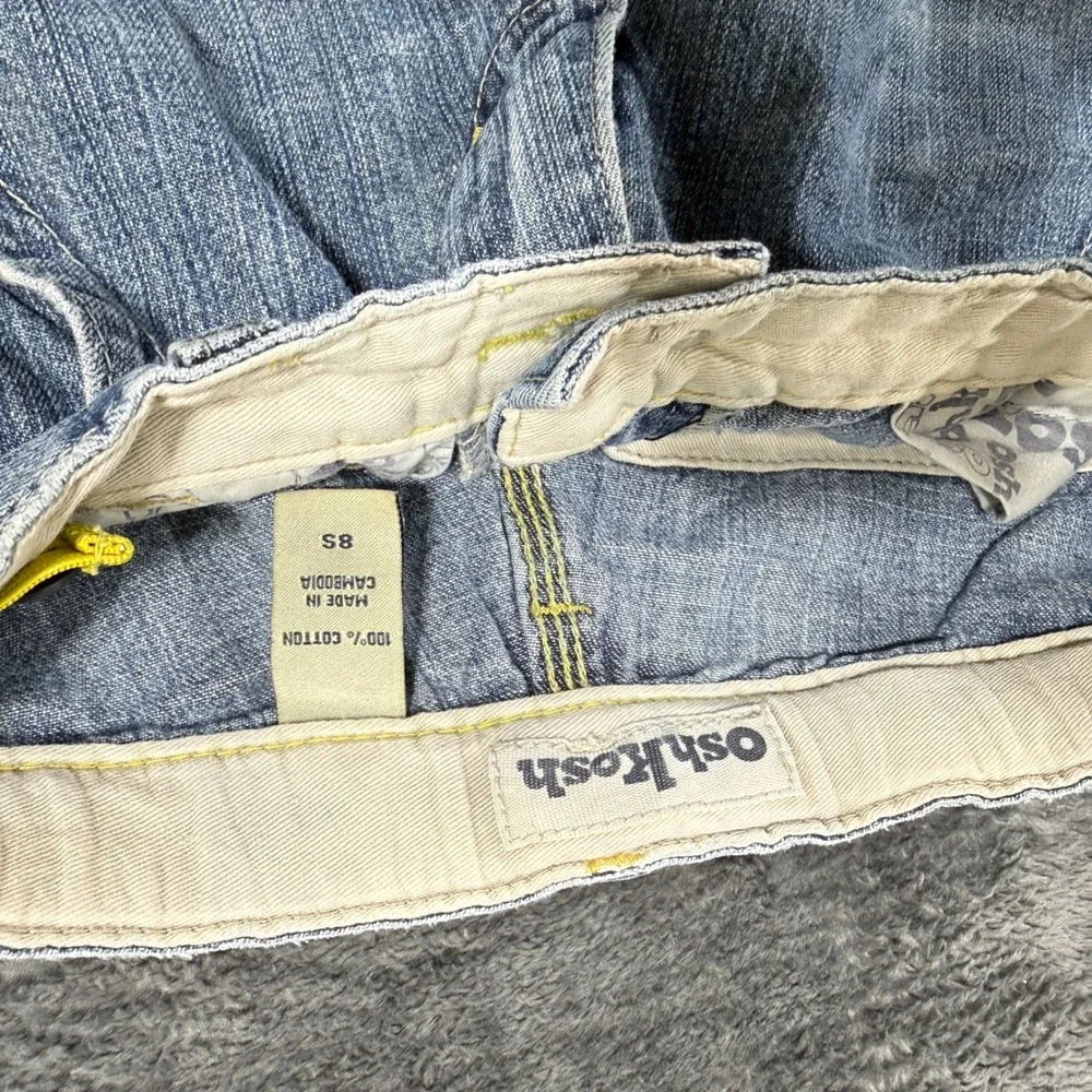 OshKosh Carpenter Jeans‎ Boys 8S Blue Denim Slim Fit
